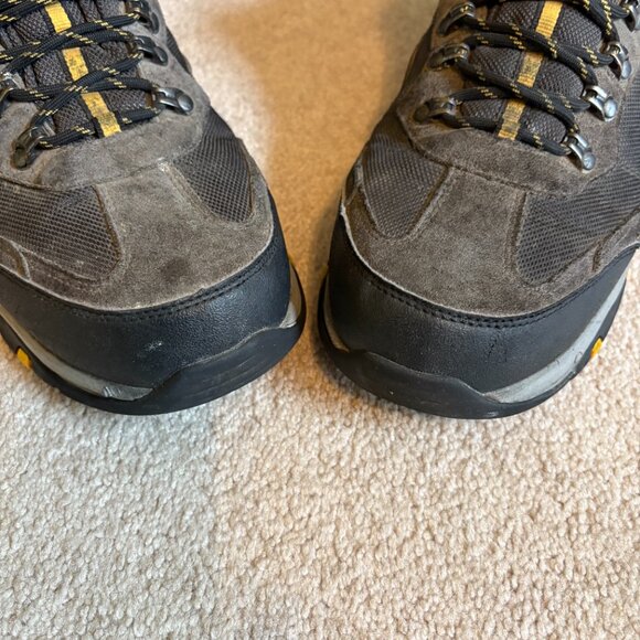 Skechers Waterproof Hiking Shoes Boots Men's Size 12 Gray Black 65672 - Picture 5 of 10